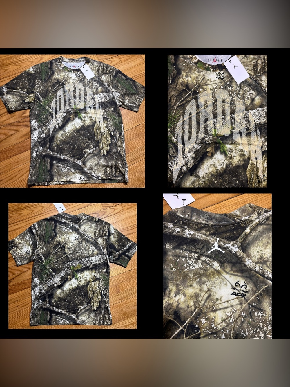 Jordan Nike Brooklyn x Realtree camo T-Shirt Men’s sz Medium NEW!